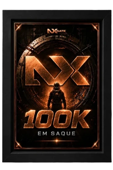 Placa física NxGate de R$ 100K